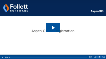 Aspen Online Registration